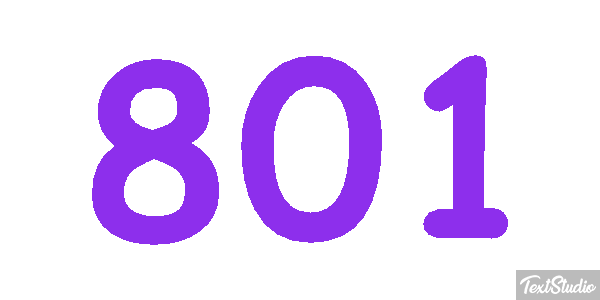 801 Effetto testo