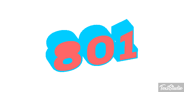 801 Effetto testo