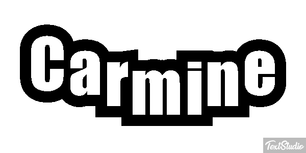 Carmine テキスト効果