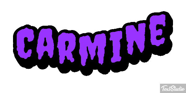 Carmine テキスト効果