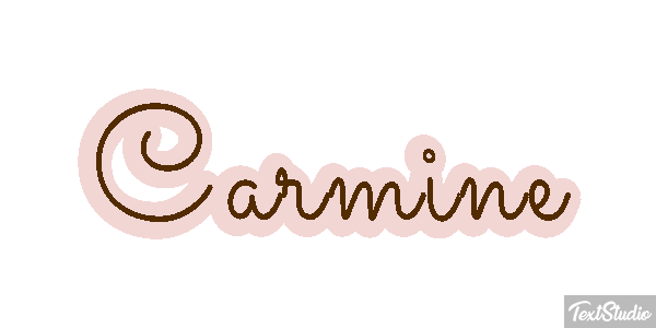 Carmine テキスト効果