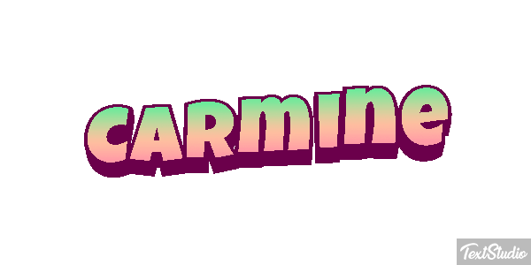 Carmine テキスト効果