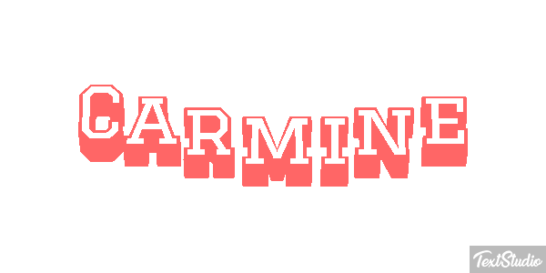 Carmine テキスト効果