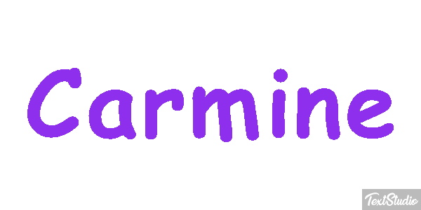 Carmine テキスト効果