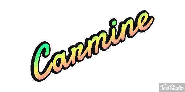Carmine テキスト効果