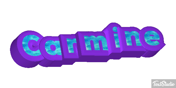 Carmine テキスト効果