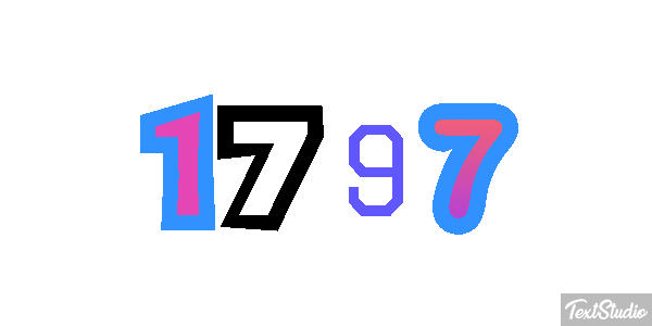1797 Efecto de texto