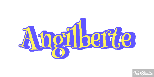 Angilberte Tekst effect