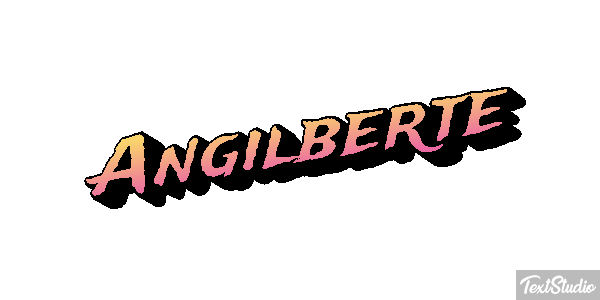 Angilberte Tekst effect