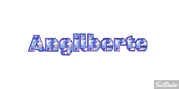 Angilberte Tekst effect