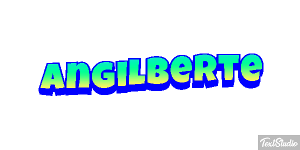 Angilberte Tekst effect