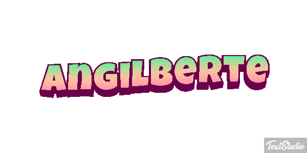 Angilberte Tekst effect