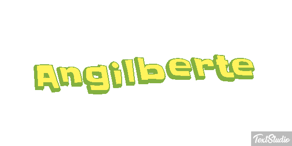 Angilberte Tekst effect