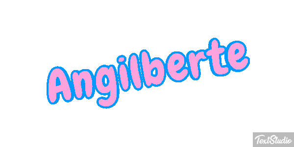 Angilberte Tekst effect