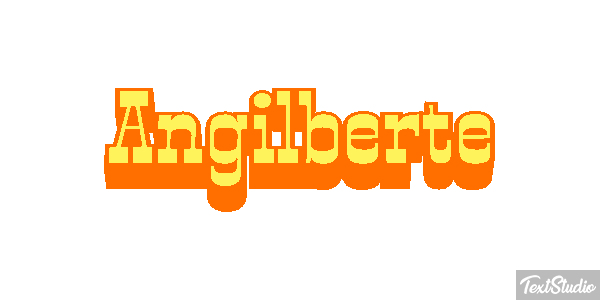 Angilberte Tekst effect