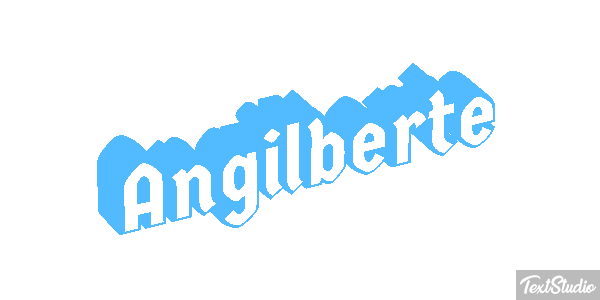 Angilberte Tekst effect