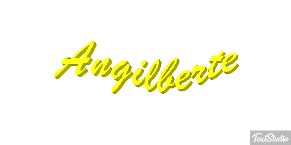 Angilberte Tekst effect