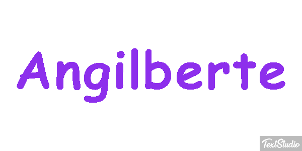 Angilberte Tekst effect