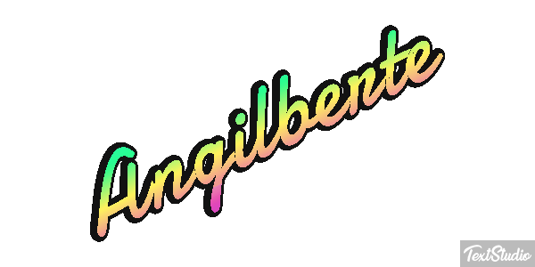 Angilberte Tekst effect