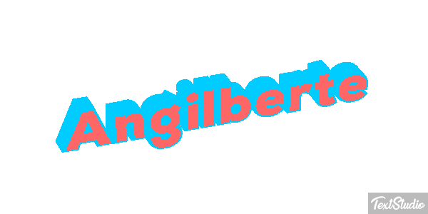 Angilberte Tekst effect