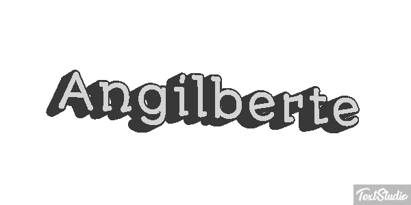 Angilberte Tekst effect