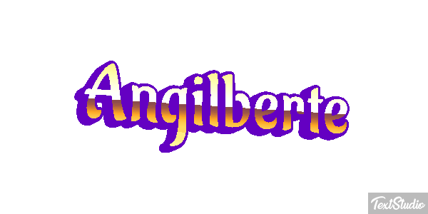 Angilberte Tekst effect