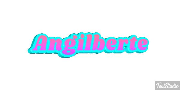 Angilberte Tekst effect