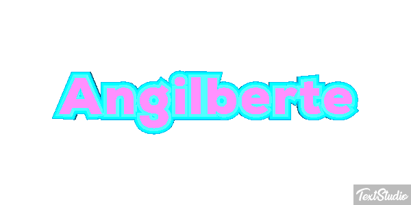 Angilberte Tekst effect