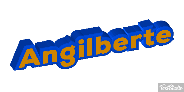 Angilberte Tekst effect