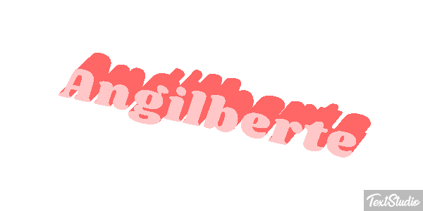 Angilberte Tekst effect
