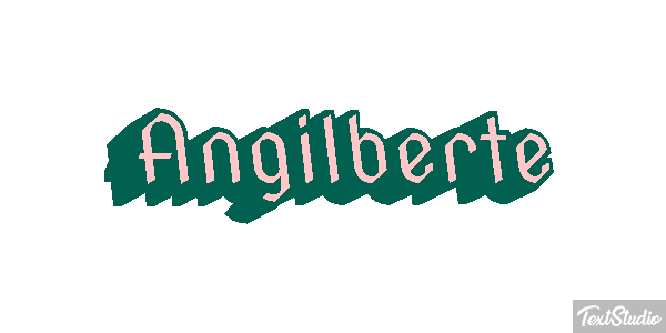 Angilberte Tekst effect