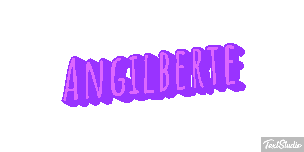 Angilberte Tekst effect