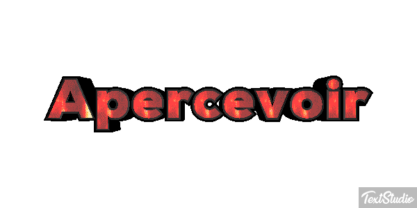 Apercevoir Tekst effect
