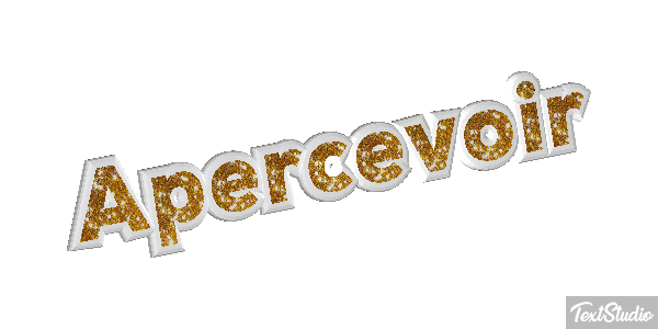 Apercevoir Tekst effect