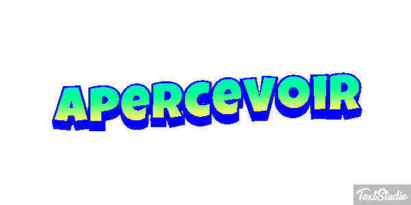 Apercevoir Tekst effect