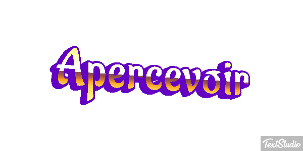 Apercevoir Tekst effect