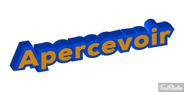 Apercevoir Tekst effect