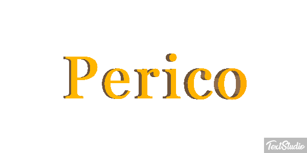 Perico テキスト効果