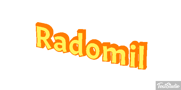 Radomił Effetto testo