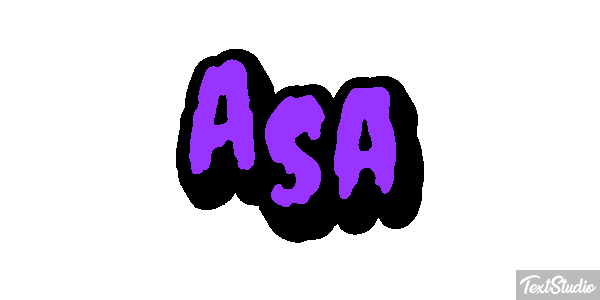 Asa Tekst effect