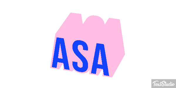 Asa Tekst effect