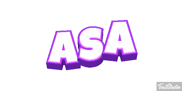 Asa Tekst effect