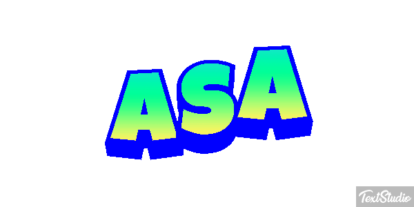 Asa Tekst effect