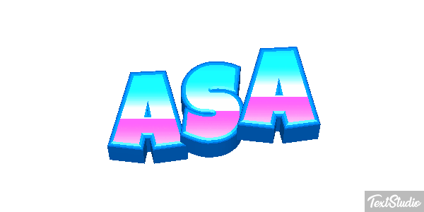 Asa Tekst effect