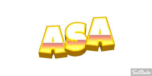 Asa Tekst effect