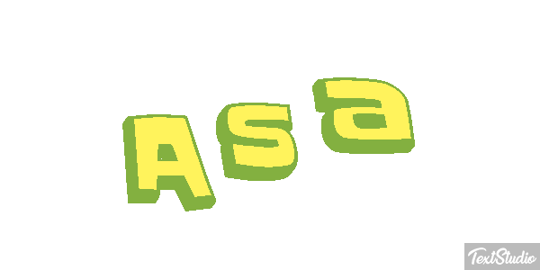 Asa Tekst effect