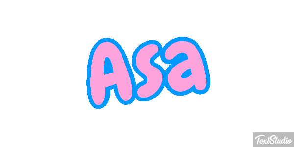 Asa Tekst effect