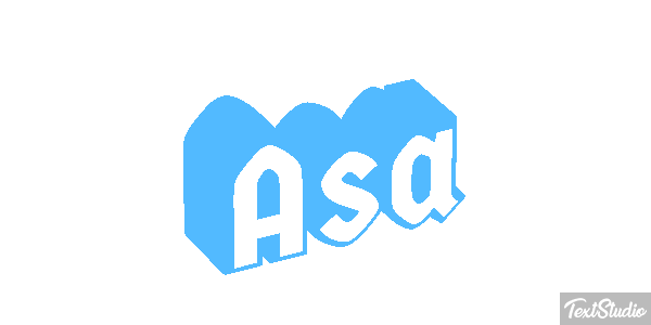 Asa Tekst effect