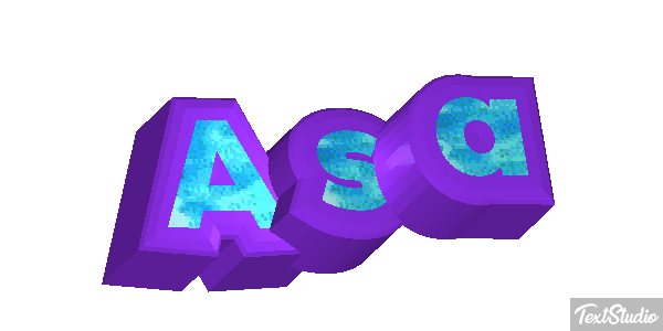 Asa Tekst effect