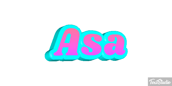 Asa Tekst effect